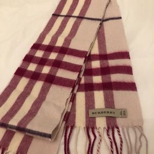 Burberry scarf